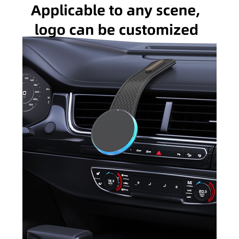 Qi2 15W LED Wireless Car Charger Manufacturer - for Car Mount Mobile Phone Holder Magnetic New