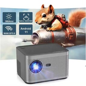 WiFi Android 11 4K Mini Projector Manufacturer - 1920*1080P 4 Core High Brightness HY350 Outdoor Home Theater Portable New Arrival