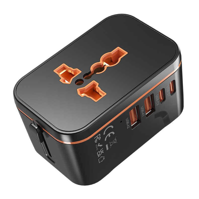 Compact PD Travel Adapter Manufacturer - Ultra-Fast Charging Pocket-Sized Design & Triple-Layer Safety Protection