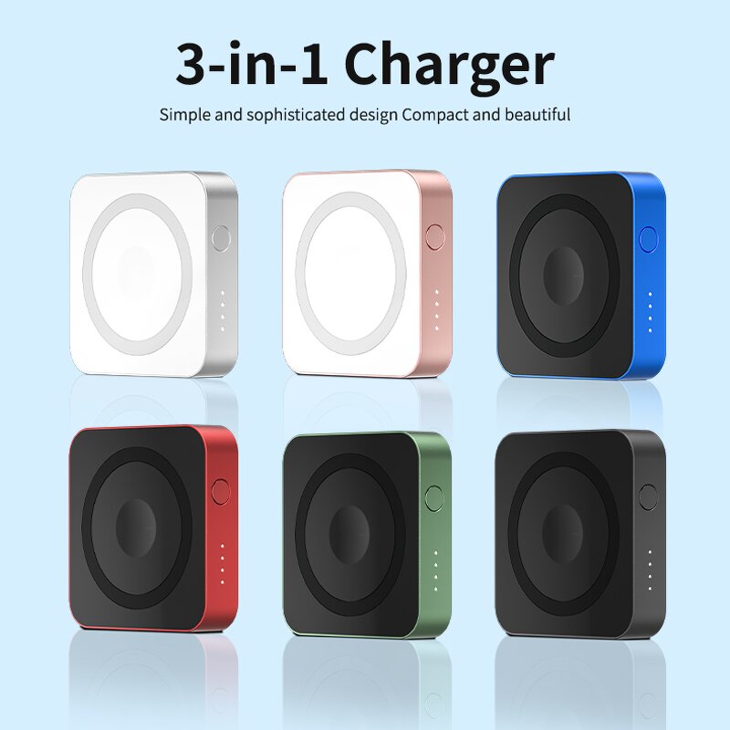 5000mAh Wireless Magnetic Fast Charging Power Bank Manufacturer - 20W Phone Charger for iPhone 15-12 Series