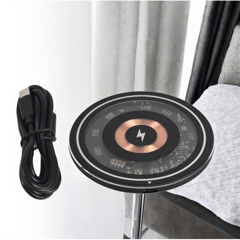 Wireless Charger Pad Manufacturer - Fast Quick Charging Portable for Mobile Phones with Type-C Port 5V/3A 9V/2A 2023 New Version