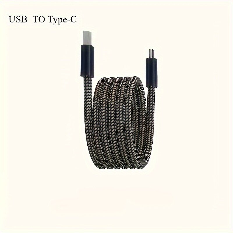 60W USB C Magnetic Retractable Cable Manufacturer - 1M Fast Charging 3A with Nylon Braid Shielding Data Cable