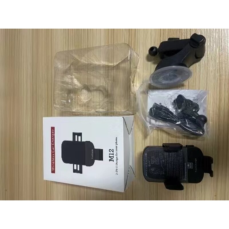 15W Fast Wireless Car Charger Manufacturer - with Auto Clamping Magnetic Phone Mount Holder for iPhone & Galaxy