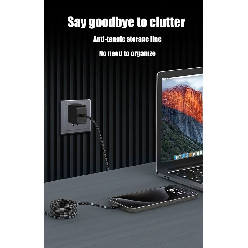 60W Fast Charging Nylon Magnetic Cable Manufacturer - 1M 3A Retractable Braid Shielding Data Cable Hot Sale