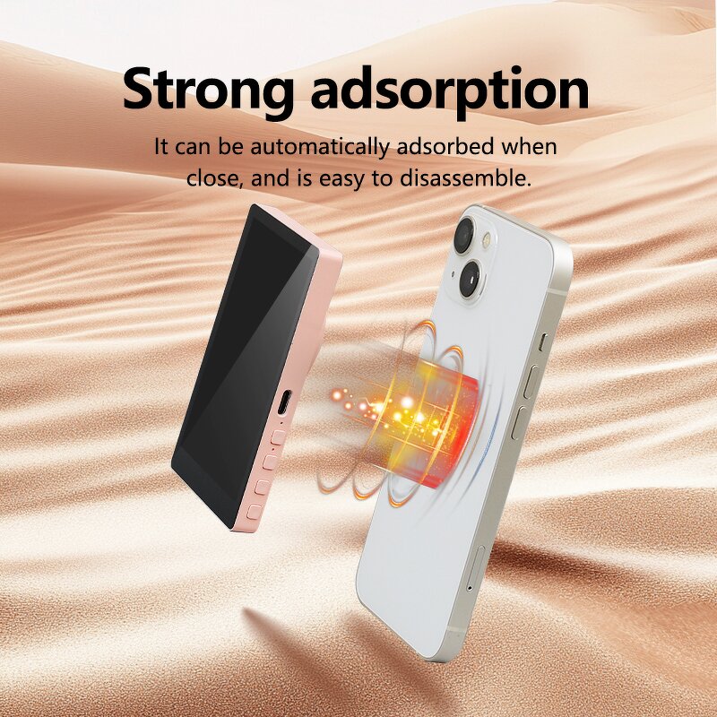 Screen Projection Monitor Manufacturer - with Remote Controller 1500mAh Battery Back Camera Wireless Magnetic for Vlog Selfie