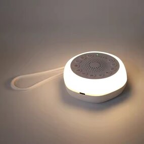 Nature Sound White Noise Machine Manufacturer - Baby with Colorful Night Light Sleep Aid Portable Speaker Hot Sale