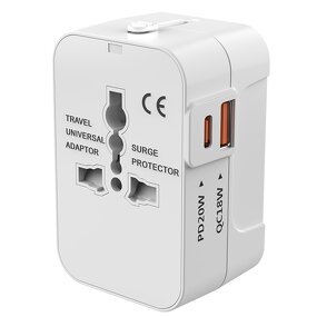 Universal Travel Adapter Manufacturer - One International Wall Charger AC Plug Adaptor 5.6A Smart Power for US EU UK AUS