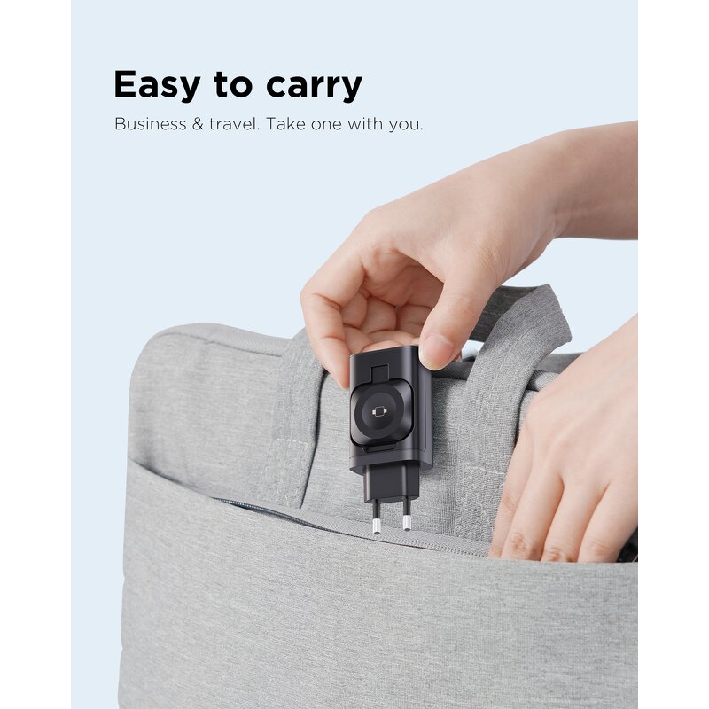 43W Apple Watch Charging Block Manufacturer - Built-in iWatch Charger 3 Ports Fast with USB-C USB-A PD for iPhone