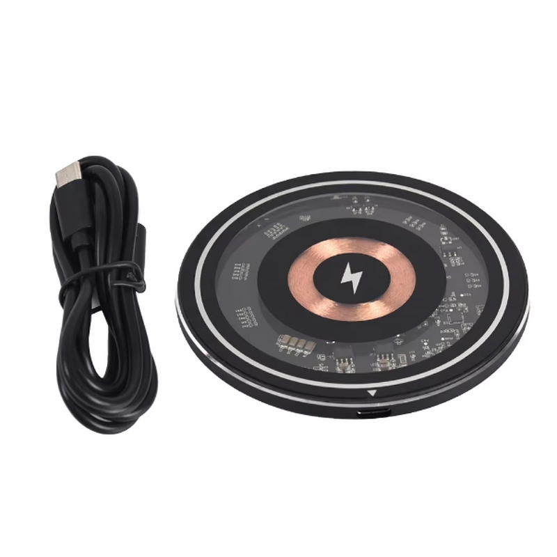 Wireless Charger Pad Manufacturer - Fast Quick Charging Portable for Mobile Phones with Type-C Port 5V/3A 9V/2A 2023 New Version