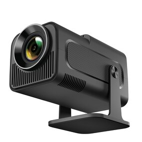 HY320 Portable Android 11 Projector Manufacturer - 4K Native 1080P 390ANSI Dual Wifi6 BT5.0 for Outdoor Cinema