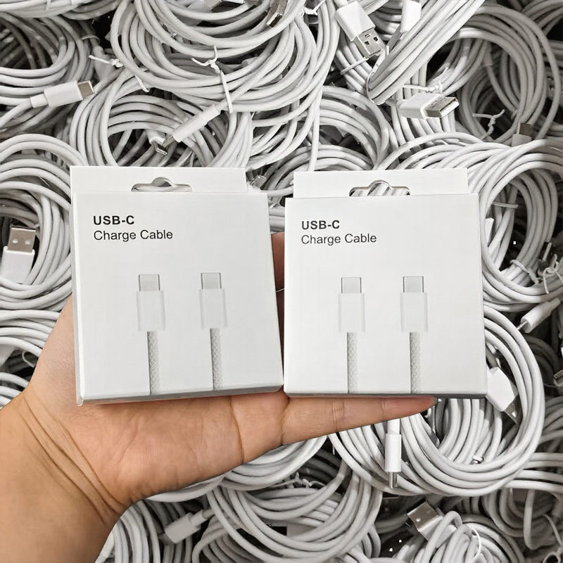 60W PD Fast Charging Data Cable Manufacturer - Nylon Jacket Braided for iPhone 15 16 Max Retail Box Included Best Seller 2025