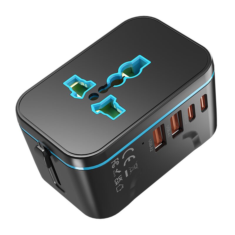 Compact PD Travel Adapter Manufacturer - Ultra-Fast Charging Pocket-Sized Design & Triple-Layer Safety Protection