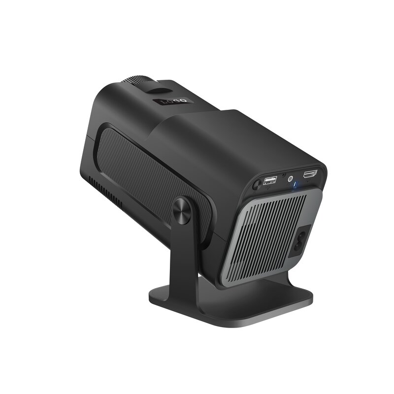 HY320 Portable Android 11 Projector Manufacturer - 4K Native 1080P 390ANSI Dual Wifi6 BT5.0 for Outdoor Cinema