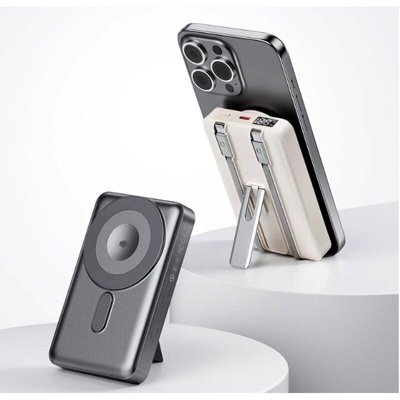 10000mAh Wireless Power Bank Manufacturer - 22.5W Fast Charging Portable for Smartphones Smartwatches & Earbuds