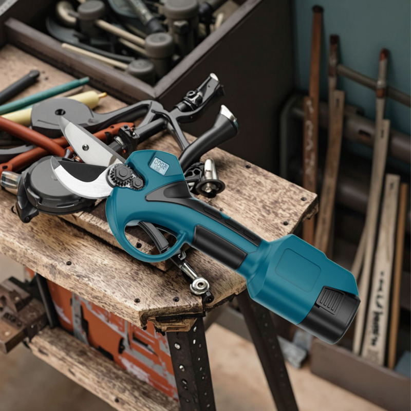Electric Garden Shears Manufacturer - Hot Selling Powerful Lithium Cordless Rechargeable for Fruit Trees Secateurs