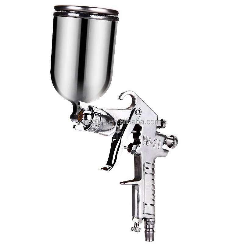 Pneumatic Spray Paint Gun Manufacturer - High Quality Handheld 77 2.5MM for Automotive Industrial Latex Coating