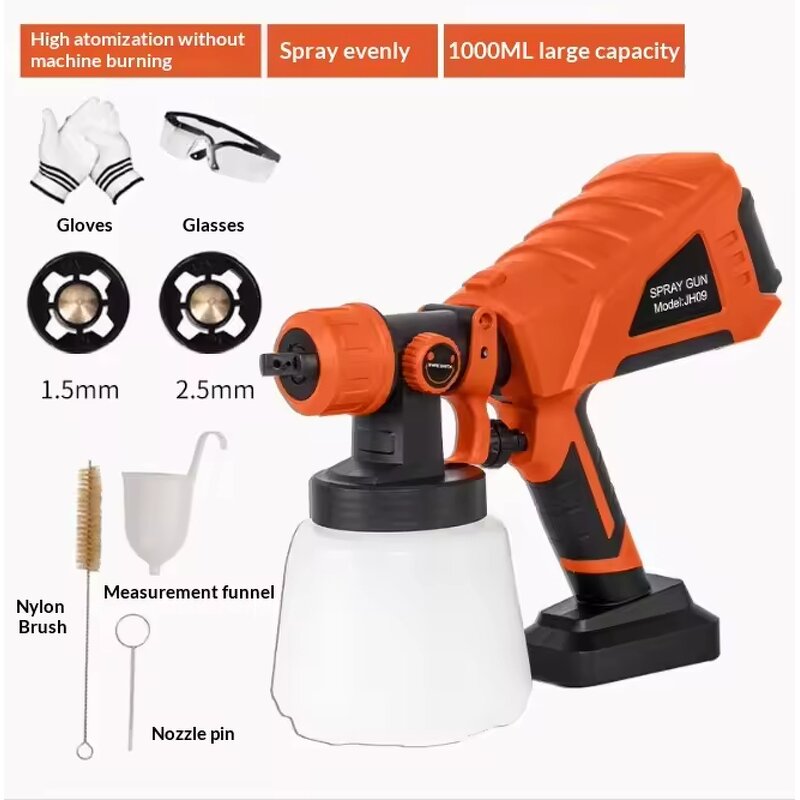 Electric Spray Gun Manufacturer - Newest Handheld for Household Use Latex Paint Disinfection DIY Power Machine
