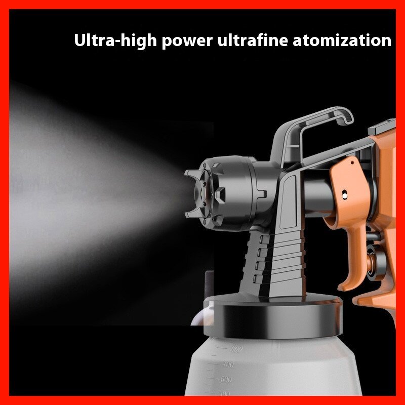 Electric Paint Spray Gun Manufacturer - Small Household DIY Power Machine for Industrial Latex Paint Battery Operated