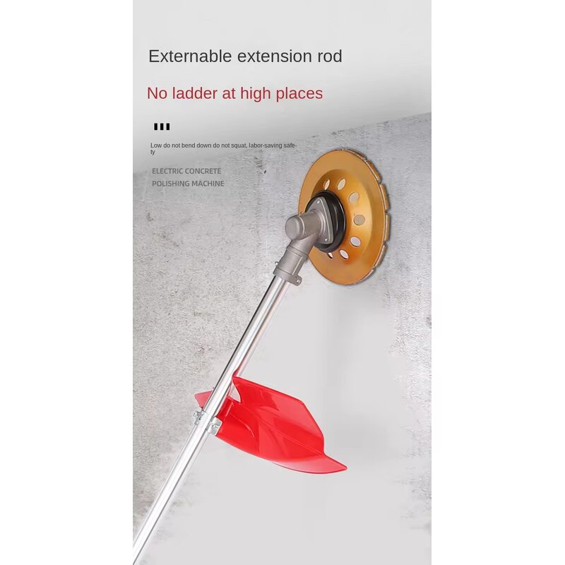 Electric Concrete Grinding Machine Manufacturer - for Cement Floor Wall and Floor Grinder Paint Rust Removal 180MM