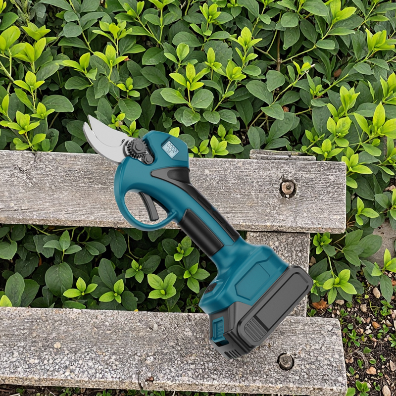 Electric Pruning Shears Manufacturer - 21V Rechargeable Lithium Powerful for Garden Fruit Tree 25MM
