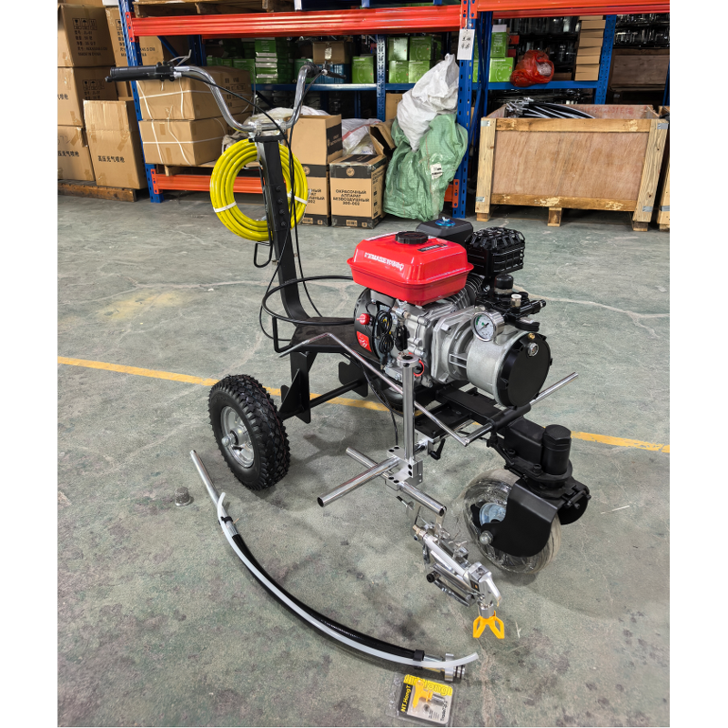 Airless Road Marking Machine Manufacturer - High-Pressure Professional DIY Garage Powerful 3000 PSI Brushless Motor Gasoline
