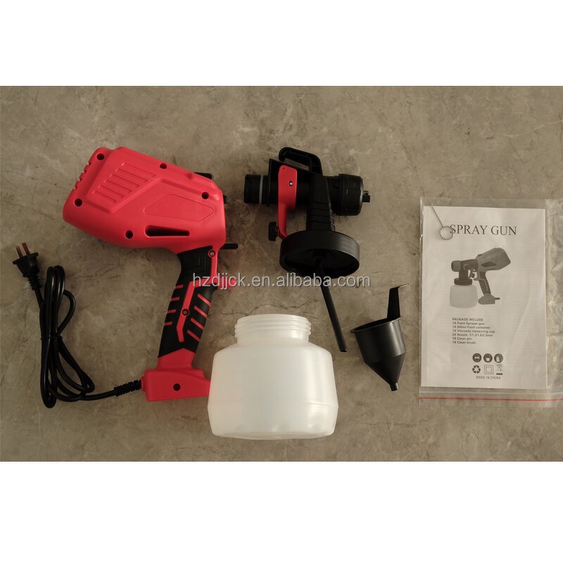Electric Spray Gun Manufacturer - 220V for Household Paint Latex Convenient DIY with Nozzle for Industrial