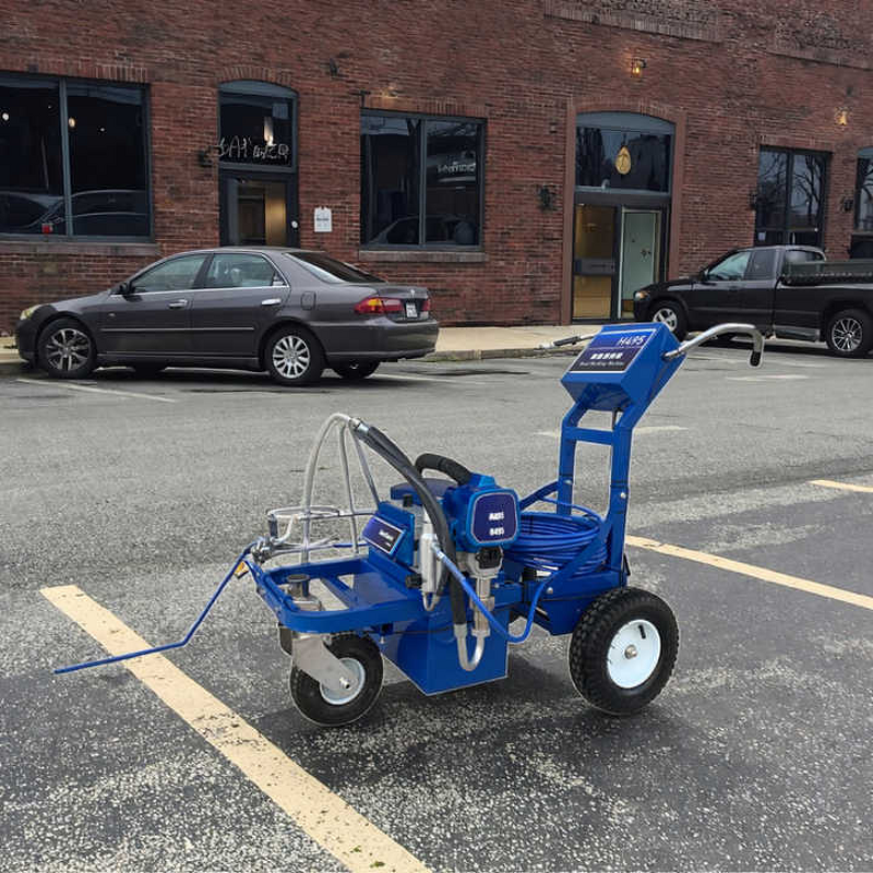 Road Marking Machine Manufacturer - Automatic High-Pressure Plunger for Thermoplastic Brushless Pavement Marking Line