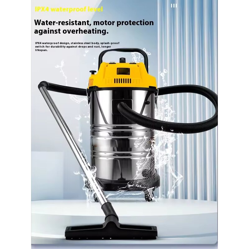 Vacuum Cleaner Manufacturer - Newest 80L for Home Car Wash Commercial Use Decoration Sewing Industry Grinding 220V