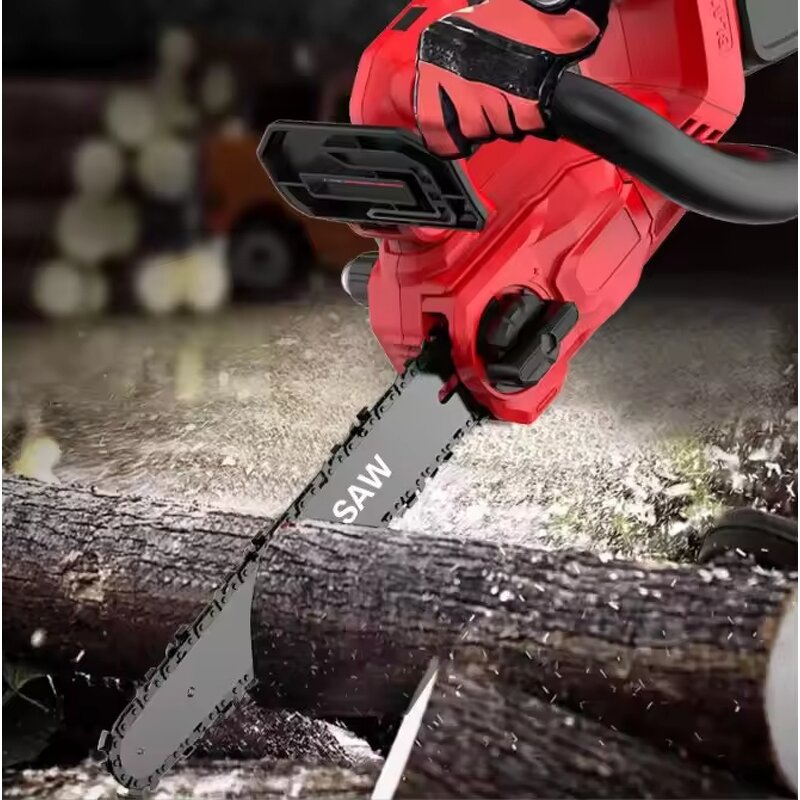 Lithium Battery Chainsaw Manufacturer - New 12-inch Household Small Electric for Wood Cutting Tree Pruning Outdoor Use
