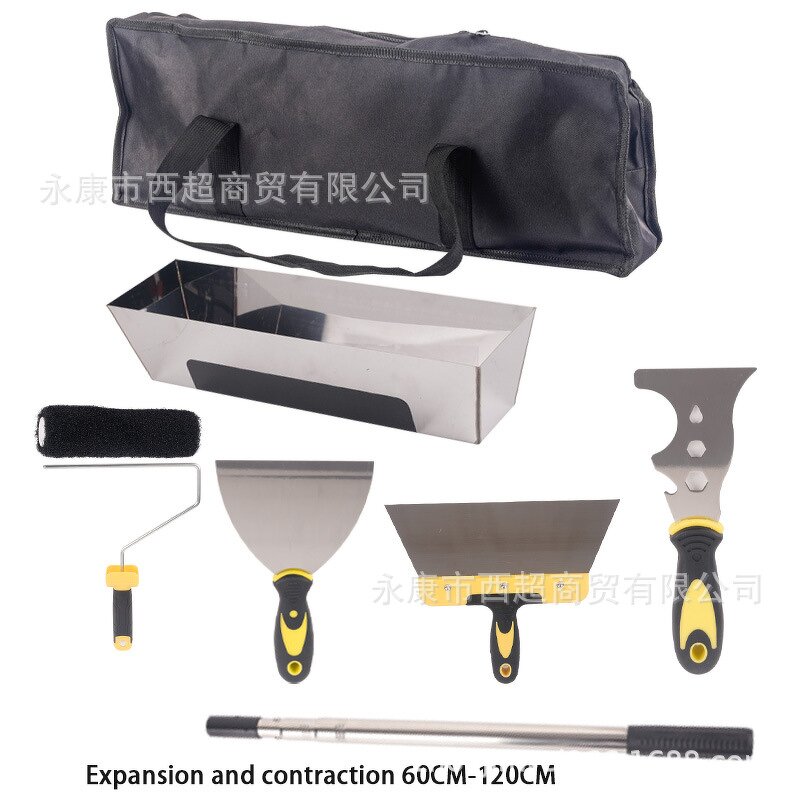 Scratching Tool for Walls Manufacturer - Lightweight Ash Knife Putty Scraper Rubber Plastic Blade
