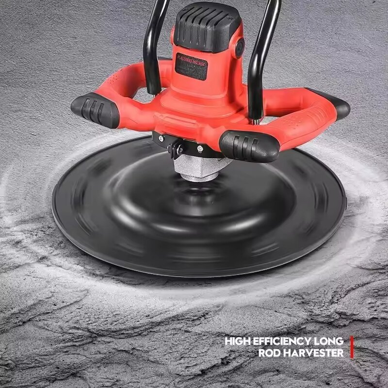 Troweling Machine Manufacturer - Extension Rod Electric High Efficiency Straight Handle for Concrete Polishing Road Wall