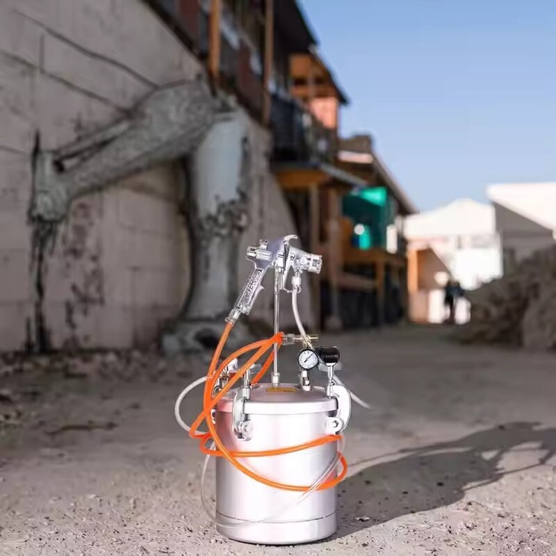 Paint Pressure Pot Manufacturer - Hot Sale 15L Automotive for Oil-Based Latex Varnishes Lacquers with Above Discharging 1.3mm