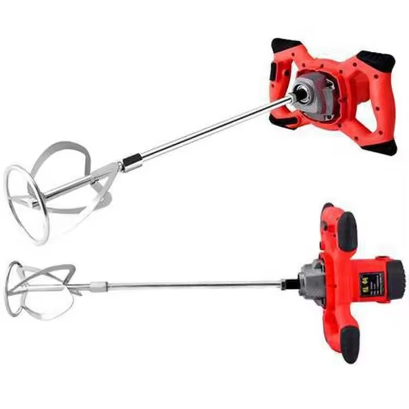 Electric Industrial Paint Mixer Manufacturer - Newest High-power for Paint Putty Powder Concrete Cement Self-massaging Meat