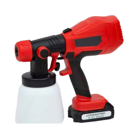 Latex Painting Spray Gun Manufacturer - Hot Sale DIY Household Industrial Use Plastic Pressure Feed Lithium Machine
