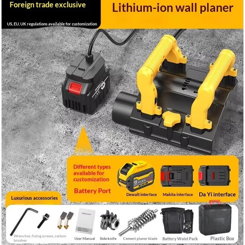 Wall Planer Manufacturer - Automatic Grinding Machine Dust-free Putty Scraper Powder Spraying Wall Plastering High-power