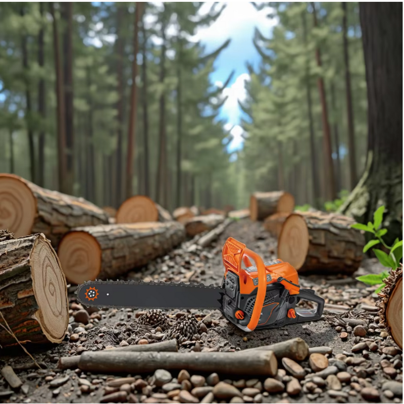 Petrol Industrial Chainsaw Manufacturer - Professional Big Power Performance Cutting Gasoline Powered Wood Saw