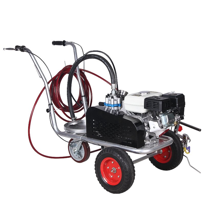 Airless Road Marking Machine Manufacturer - High-Pressure Professional Garage Cold Spray Gasoline Latex Paint Powerful