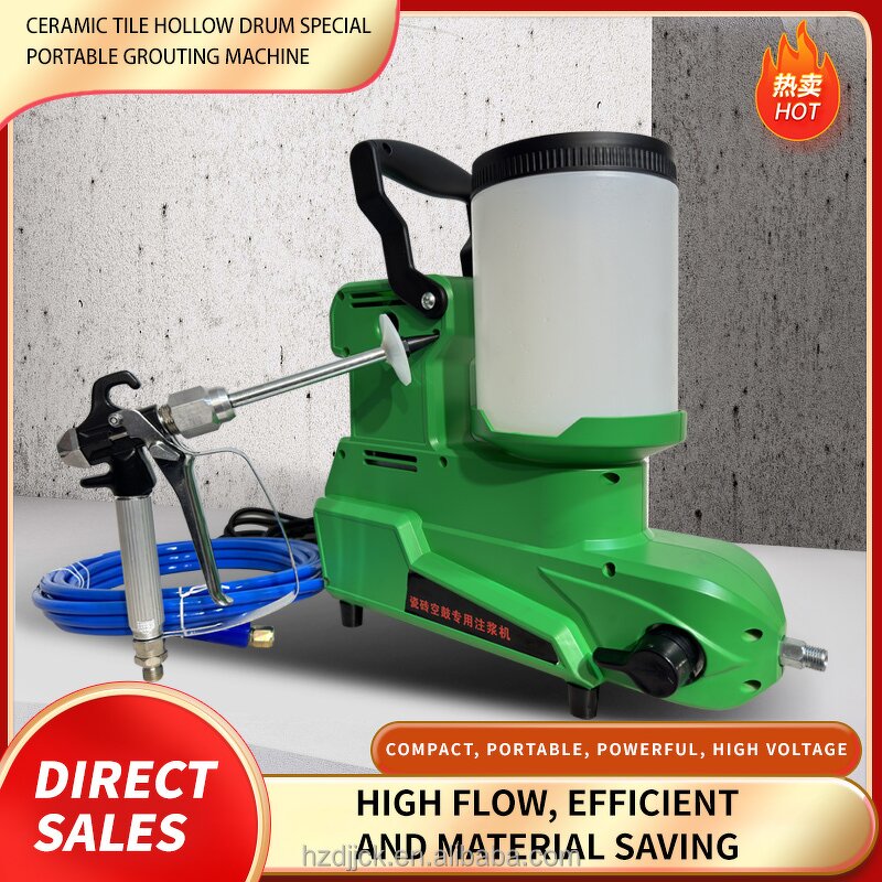 Electric High-Pressure Grouting Machine Manufacturer - Professional DIY Grade for Tile Hollow Drum Multi-functional Spraying