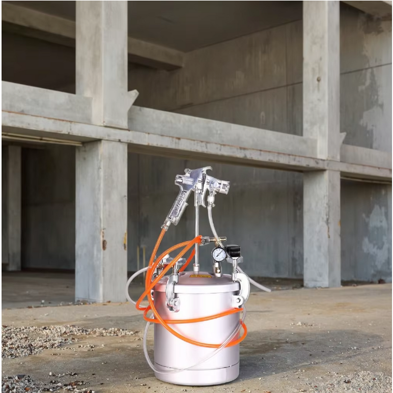 Pneumatic Sand Sprayer Manufacturer - Best Sell Wholesale Industrial-Grade Water-in-Water Colorful Paint Alloy Aluminium