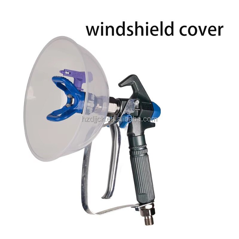 Spray Gun Nozzle Windshield Manufacturer - New High-Pressure Electric Airless Splash Guard Cover for Painting Latex Coating