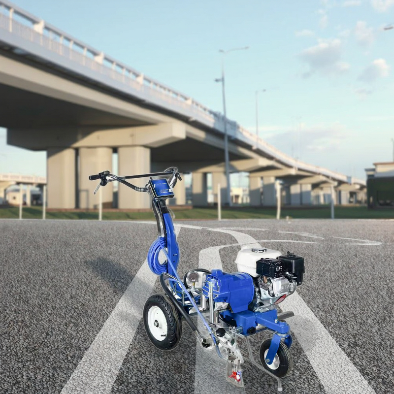 Airless Road Marking Machine Manufacturer - New High Quality Garage Powerful Cold Spray Gun for Gasoline Latex Paint