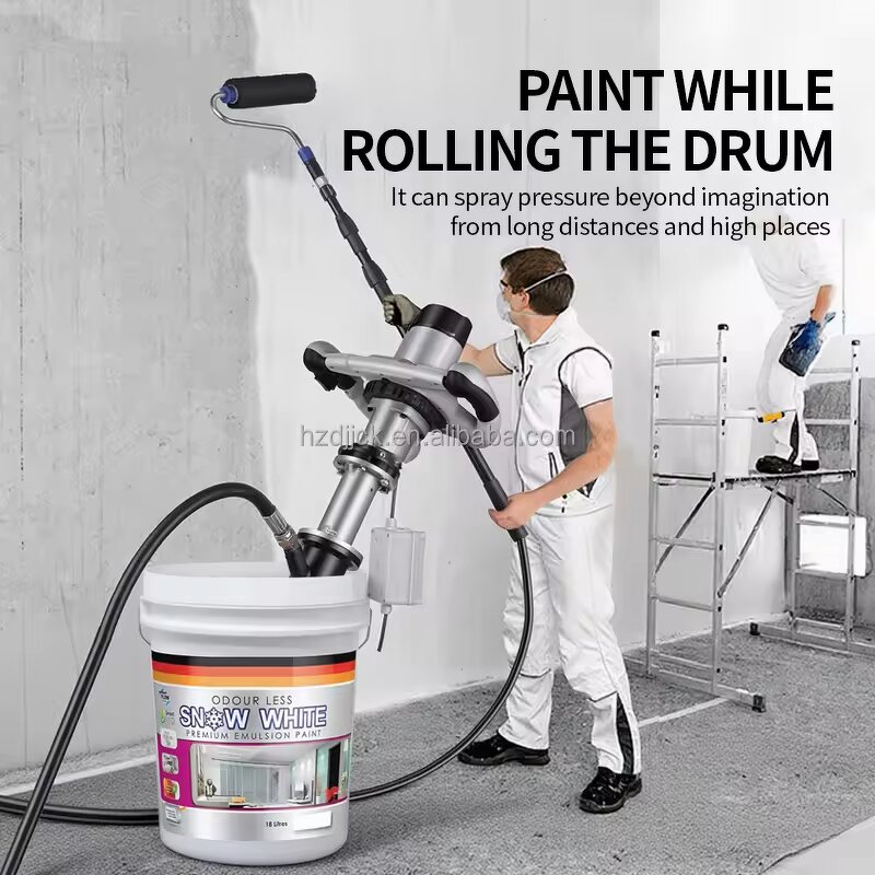 Electric High-Pressure Sprayer Manufacturer - New Type Multi-Purpose for Waterproof Coating Cement Slurry Real Stone Paint