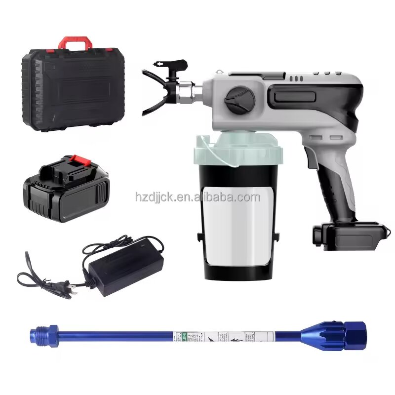 Airless Spray Gun Manufacturer - 21V Lithium Battery Brushless Motor Capacity DIY Grade Customizable