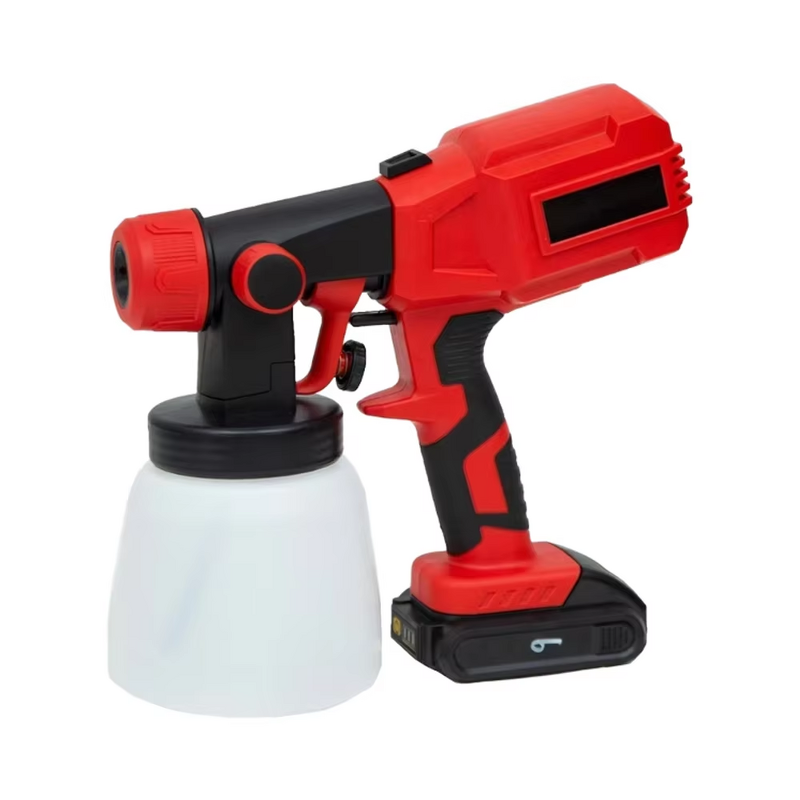 Airless Spray Paint Gun Manufacturer - Lithium Ion Battery-Powered DIY 2500PSI Industrial Use Pressure Feed