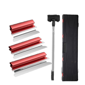 Putty Scraper Manufacturer - DIY Industrial Grade Aluminum Alloy Handle with Telescopic Pole for Leveling Walls Finishing