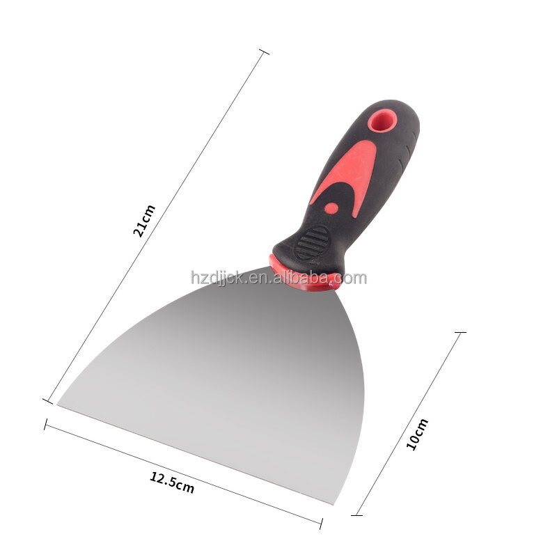 Scratching Tool for Walls Manufacturer - Wholesale Lightweight Ash Knife Putty Scraper Rubber Plastic Blade Clay Tool