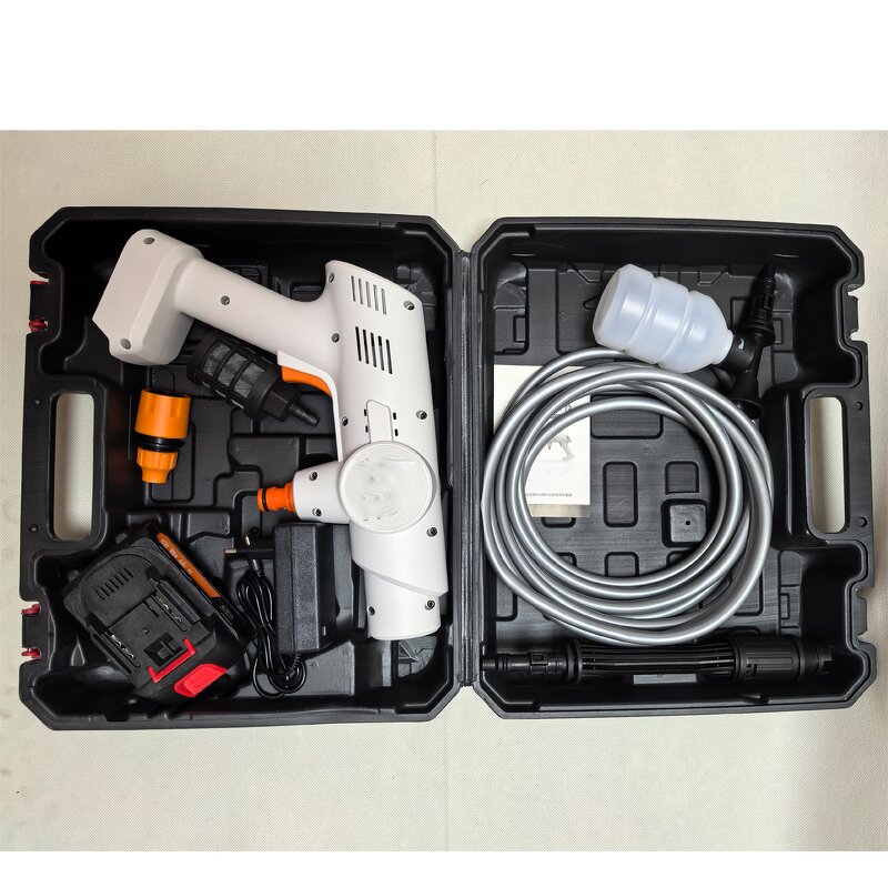 Car Washing Machine Manufacturer - Brushless Wireless High-Pressure Water Gun Household Grade Lithium Battery Booster