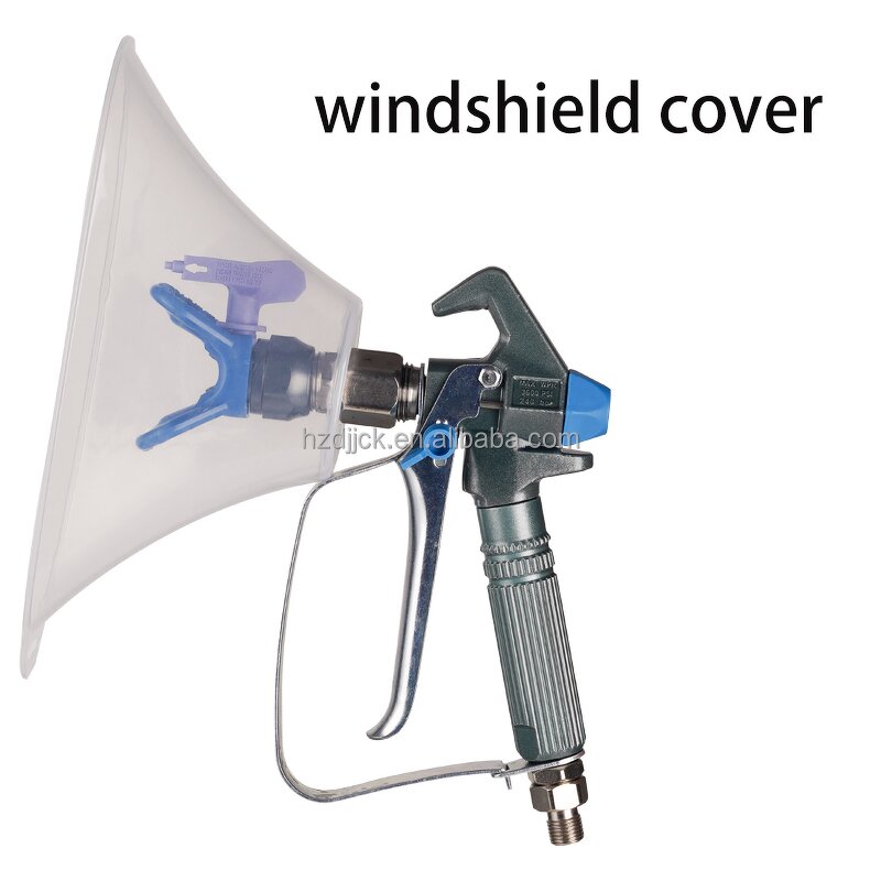 Spray Gun Nozzle Windshield Manufacturer - New High-Pressure Electric Airless Splash Guard Cover for Painting Latex Coating