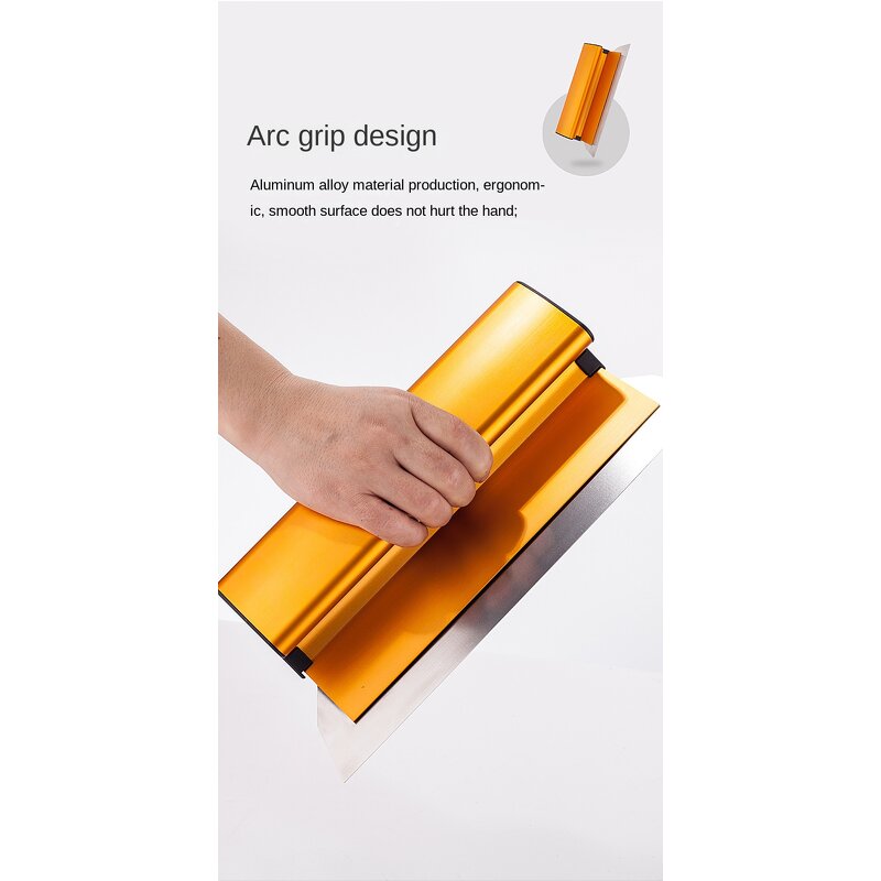 Putty Scraper Manufacturer - 30CM DIY Industrial for Leveling Smoothing Putty Scraping Walls Finishing Aluminum