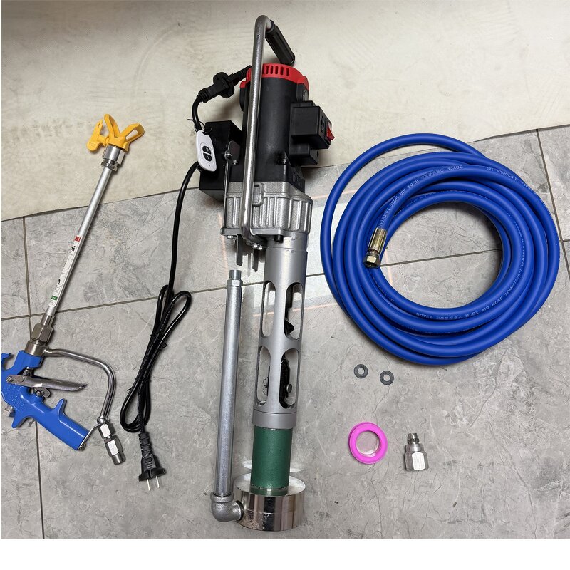 DIY Spray Machine Manufacturer - Multi-functional Electric High-pressure for Putty Powder Waterproof Coating Cement Paste